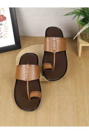 Metro Men Leather Comfort Sandals