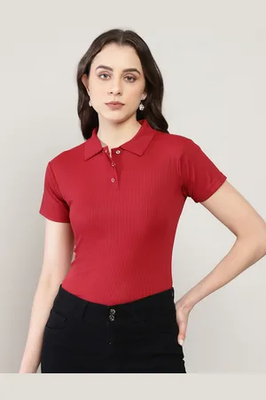 BAESD Sheen Sheer Shirt Style Top