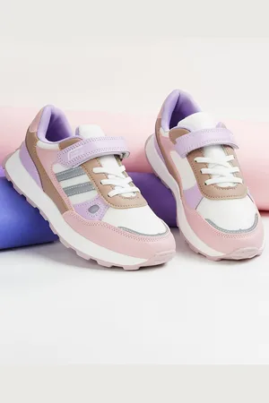 Lifestyle Girls Striped Slip-On Sneakers