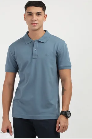 Calvin Klein Men Polo Collar Pockets T-shirt