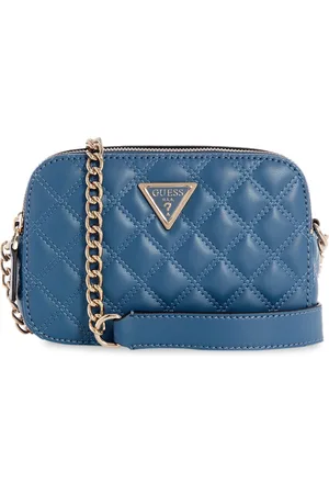 Guess Textured Self Design PU Structured Sling Bag with Quilted