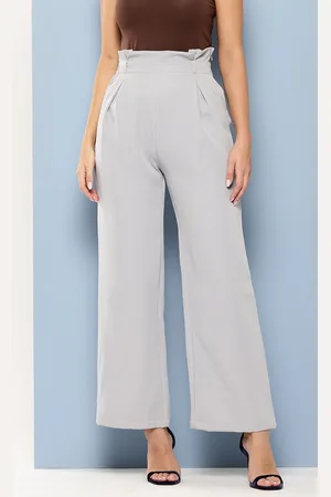 Chemistry Women Pleated Formal Korean Trousers