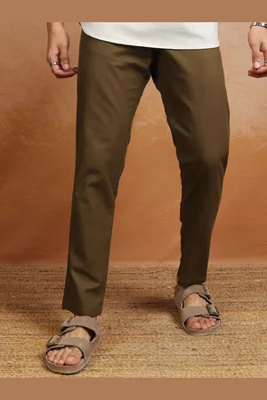 Highlander Men Slim Fit Chinos Trousers