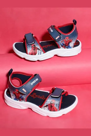 Kidsville Boys Spiderman Printed Sports Sandals