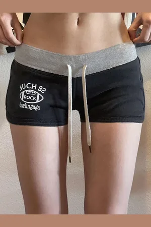 LULU & SKY Women Slim Fit Low-Rise Shorts