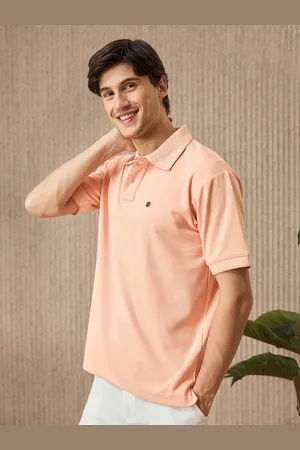 Beyoung Men Polo Collar Extended Sleeves Pockets T-shirt
