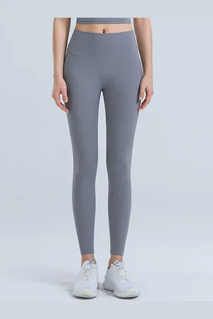 LULU & SKY Women Slim-Fit Seamless Sports Tights