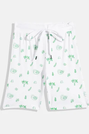 Eteenz Boys Tropical Printed Pure Cotton Shorts
