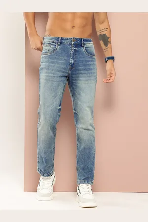 HARVARD Men Light Fade Stretchable Jeans