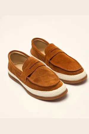 The Bear House Men Suede Loafers