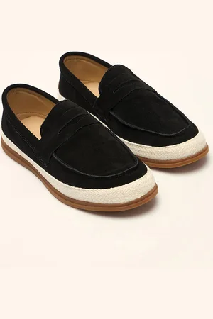 The Bear House Men Suede Loafers
