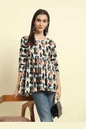 Mialo fashion Printed Pure Cotton Tunic