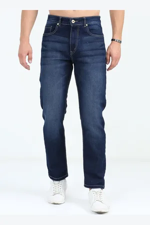 Mast & Harbour Men Comfort Straight Fit Light Fade Stretchable Jeans