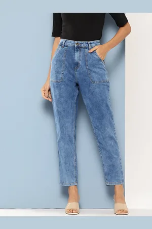 Chemistry Women High-Rise Stretchable Boyfriend Fit Jeans