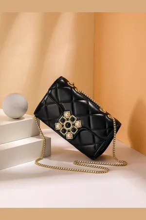 Diva Dale Women Structured Handheld Bag with Quilted