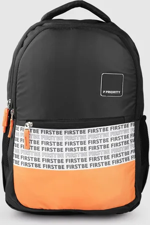 Priority Unisex Typography Printed Laptop Backpack - 38 L