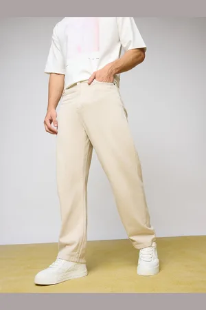 FREAKINS Men Straight Fit High-Rise Jeans