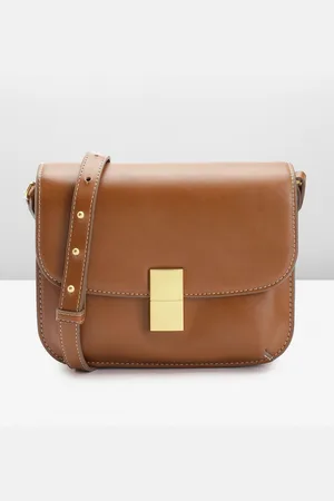 MANGO Structured Sling Bag