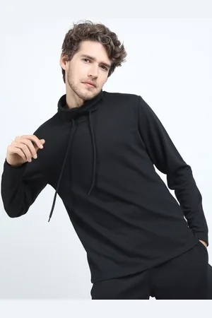 Ketch Men Solid High Neck T-shirt