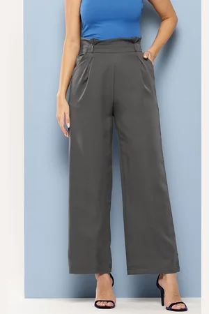 Chemistry Women Pleated Formal Korean Trousers