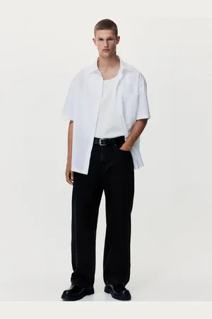 H&M Men Mid-Rise Baggy Jeans
