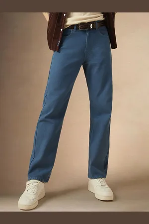 Dennis Lingo Men Relaxed Fit Mid-Rise Clean Look Cotton Jeans