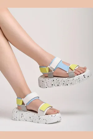 Shoetopia Women Flatform Sandals