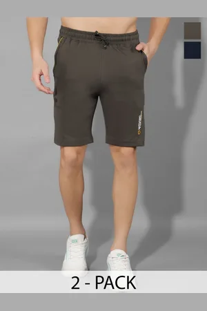 dollar Men Cotton Pack Of 2 Shorts