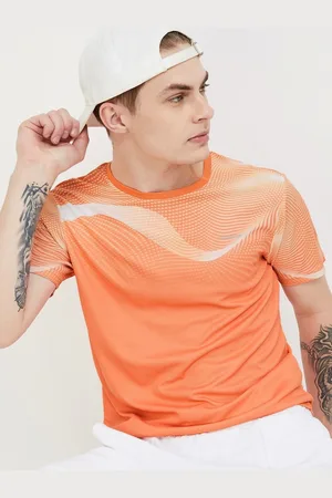 Lifestyle Men Graphic Printed Round Neck Polyester Tshirt