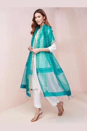 Fabindia Woven Design Sequinned Dupatta