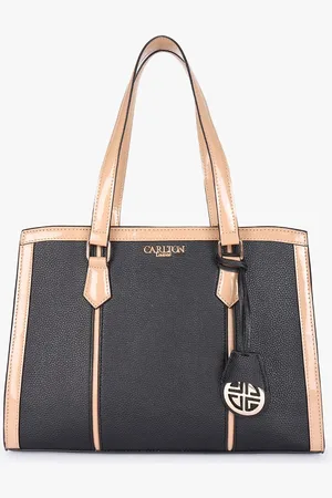 Carlton London Structured Handheld Bag
