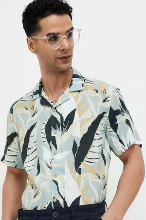 Lifestyle Men Opaque Printed Casual Shirt