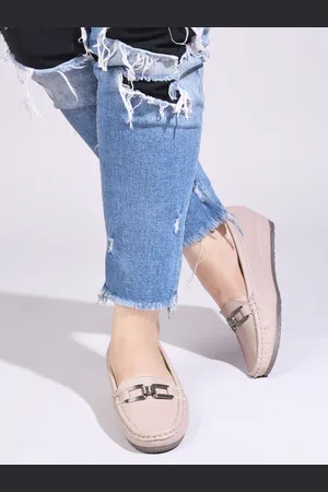 SHUZ TOUCH Women Round Toe Loafers