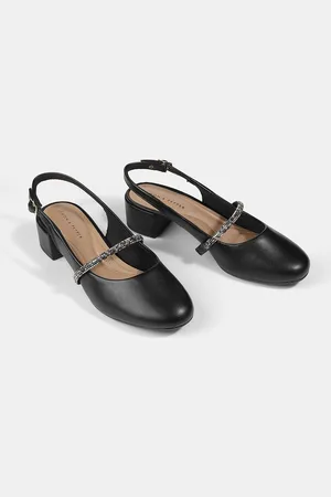 LEMON & PEPPER Women Embellished Block Sandals