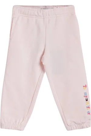 Tommy Hilfiger Infants Girls Brand Logo Printed Mid Rise Joggers