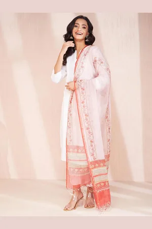 Fabindia Floral Printed Dupatta