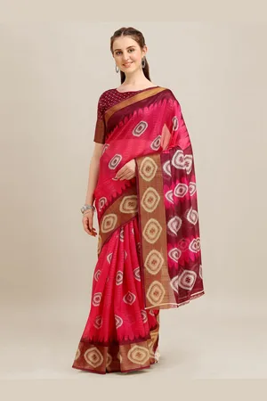 Kalini Saree Tie & Dye Zari Woven Saree