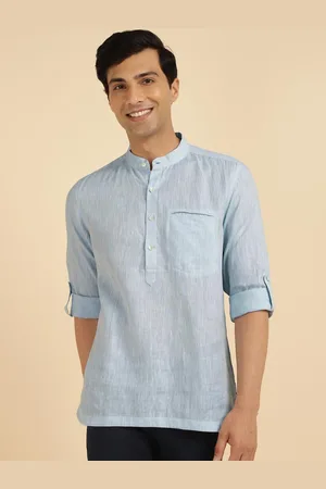 Fabindia Men Slim Fit Opaque Striped Casual Shirt