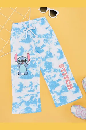 Pantaloons Girls Printed Pure Cotton Straight Fit Track Pant