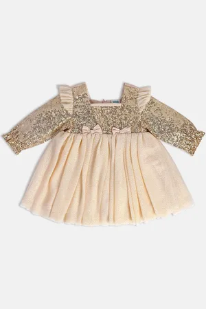 MINI KLUB Girls Embellished A-Line Dress
