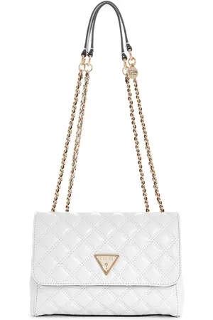 Guess Women Pu Quilted Structured Shoulder Bag