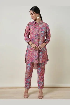 Soch Printed Top With Trouser Co-Ords