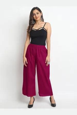 Molcha Women Solid Slip-on Palazzos