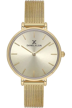 Daniel Klein Women Embellished Dial & Bracelet Style Straps Analogue Watch DK.1.13720-5