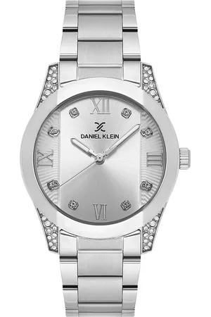 Daniel Klein Women Embellished Dial & Bracelet Style Straps Analogue Watch DK.1.13731-1