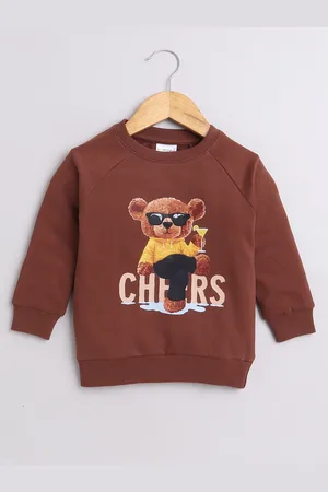 BUMZEE Boys Graphic Printed Sweatshirt