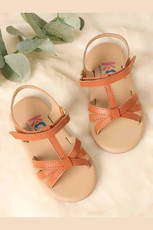 KICKS & CRAWL Girls Dreamy Bliss Open Toe Flats