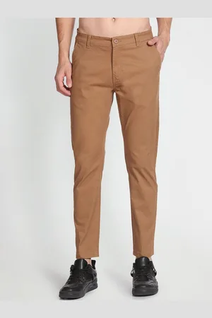 Flying Machine Men Mid-Rise Slim Fit Chinos Trousers