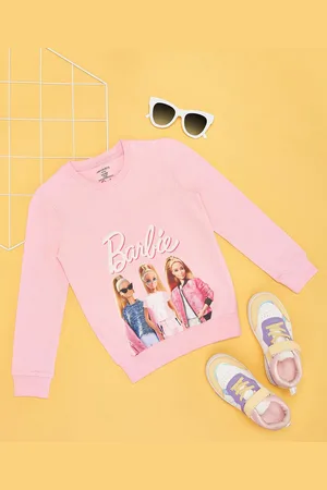 Pantaloons Girls Graphic Printed Sweatshirt
