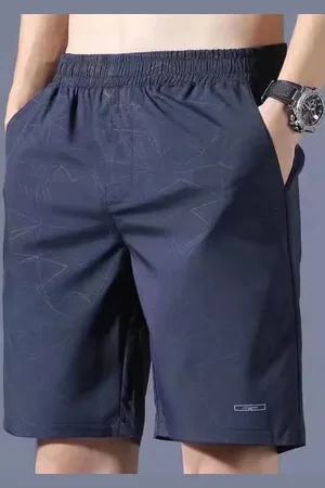 HERE&NOW Men Geometric Printed Regular Fit Shorts